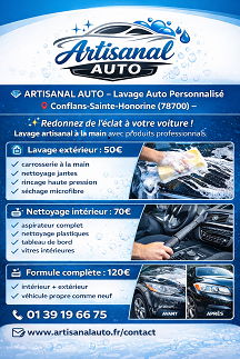 Photo lavage de véhicule a la main 